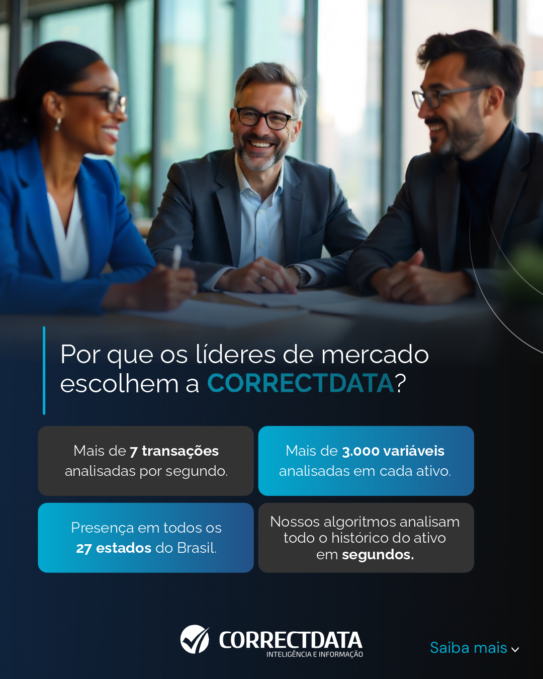 Inteligência de dados como base para decisões mais seguras e estratégicas